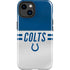 NFL Indianapolis Colts White Striped iPhone 14 Plus Impact Case