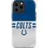 NFL Indianapolis Colts White Striped iPhone 15 Pro Max Impact Case