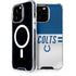 NFL Indianapolis Colts White Striped iPhone 14 Pro Max MagSafe Case