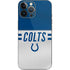 NFL Indianapolis Colts White Striped iPhone 14 Pro Max Skin