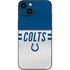 NFL Indianapolis Colts White Striped iPhone 14 Skin