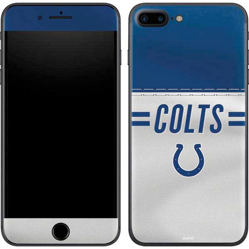 NFL Indianapolis Colts White Striped iPhone 8 Plus Skin