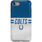 NFL Indianapolis Colts White Striped iPhone SE (2nd & 3rd Gen) Pro Case