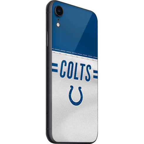 NFL Indianapolis Colts White Striped iPhone SE (2nd & 3rd Gen) Skin