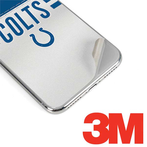 NFL Indianapolis Colts White Striped iPhone XS Max Skin