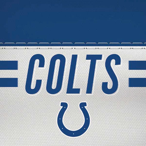 NFL Indianapolis Colts White Striped iPhone XS Skin
