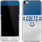 NFL Indianapolis Colts White Striped Apple iPod Skin