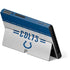 NFL Indianapolis Colts White Striped Nintendo Switch OLED (2021) Skin