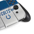 NFL Indianapolis Colts White Striped Nintendo Switch OLED (2021) Skin