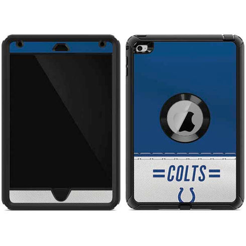 NFL Indianapolis Colts White Striped Otterbox Defender iPad Skin