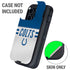 NFL Indianapolis Colts White Striped Otterbox Defender iPhone Skin