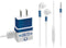 NFL Indianapolis Colts White Striped Phone Charger Skin