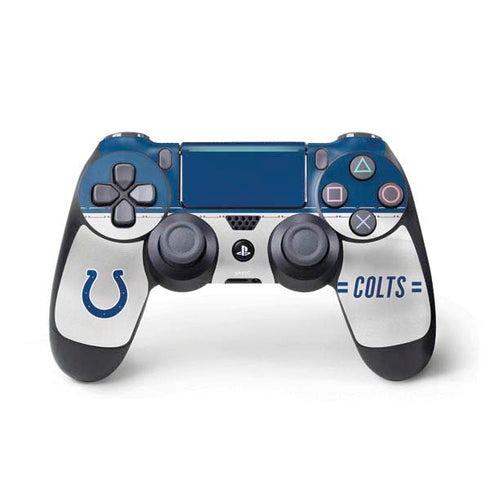 NFL Indianapolis Colts White Striped PS4 Pro/Slim Controller Skin
