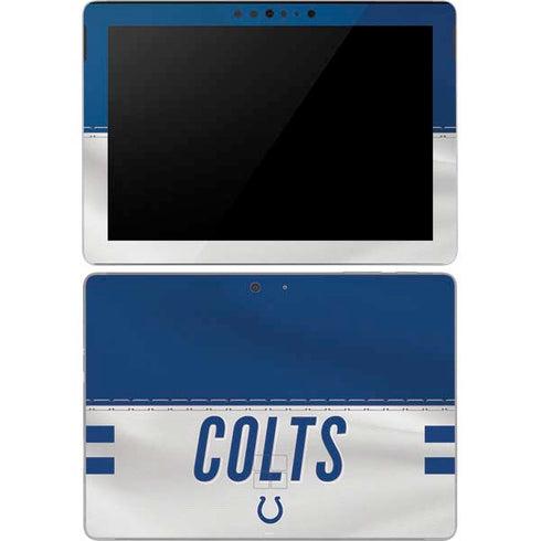NFL Indianapolis Colts White Striped Surface Go Skin