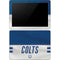 NFL Indianapolis Colts White Striped Surface Go Skin