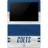 NFL Indianapolis Colts White Striped Surface Go Skin