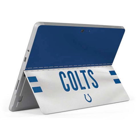 NFL Indianapolis Colts White Striped Surface Go Skin