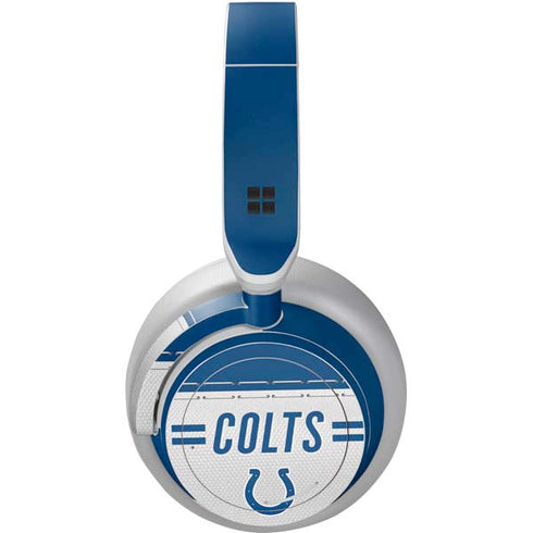 NFL Indianapolis Colts White Striped Surface Headphones Skin