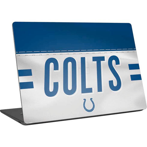 NFL Indianapolis Colts White Striped Surface Laptop 4 15in Skin