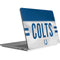NFL Indianapolis Colts White Striped Surface Laptop Studio Skin