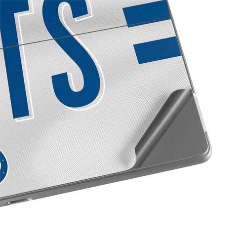 NFL Indianapolis Colts White Striped Surface Pro 8 Skin