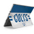 NFL Indianapolis Colts White Striped Surface Pro 9 Skin