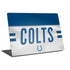 NFL Indianapolis Colts White Striped Universal Laptop 16.6in (13.4 x 9.7in) Skin