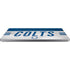 NFL Indianapolis Colts White Striped Universal Laptop 16in (13 x 9.4in) Skin
