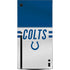 NFL Indianapolis Colts White Striped Xbox Series X Console Skin