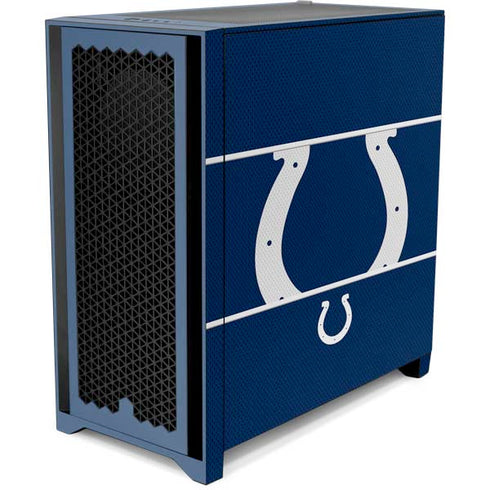 NFL Indianapolis Colts Zone Block Corsair 4000D Tempered Glass Mid-Tower ATX Case Skin