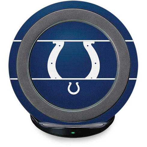 NFL Indianapolis Colts Zone Block Fast Charge Wireless Charging Stand Skin