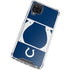 NFL Indianapolis Colts Zone Block Galaxy A12 Clear Case