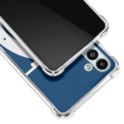 NFL Indianapolis Colts Zone Block Galaxy A13 5G Clear Case