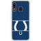 NFL Indianapolis Colts Zone Block Galaxy A20 Clear Case