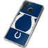 NFL Indianapolis Colts Zone Block Galaxy A21 Clear Case