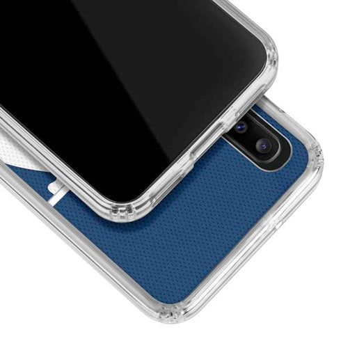 NFL Indianapolis Colts Zone Block Galaxy A30 Clear Case