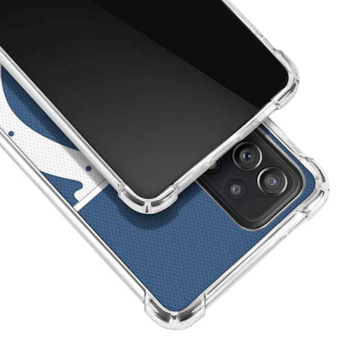 NFL Indianapolis Colts Zone Block Galaxy A52 5G Clear Case