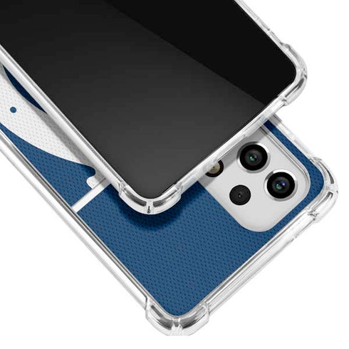 NFL Indianapolis Colts Zone Block Galaxy A53 5G Clear Case