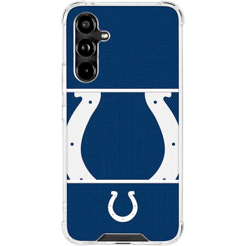 NFL Indianapolis Colts Zone Block Galaxy A54 5G Clear Case