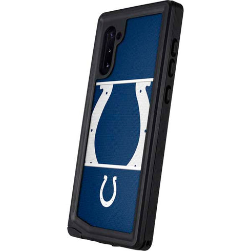 NFL Indianapolis Colts Zone Block Galaxy Note 10 Waterproof Case