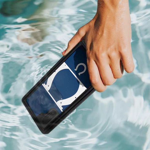 NFL Indianapolis Colts Zone Block Galaxy Note 10 Waterproof Case