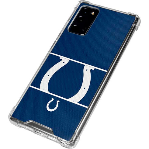NFL Indianapolis Colts Zone Block Galaxy Note20 5G Clear Case