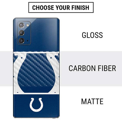 NFL Indianapolis Colts Zone Block Galaxy Note20 5G Skin
