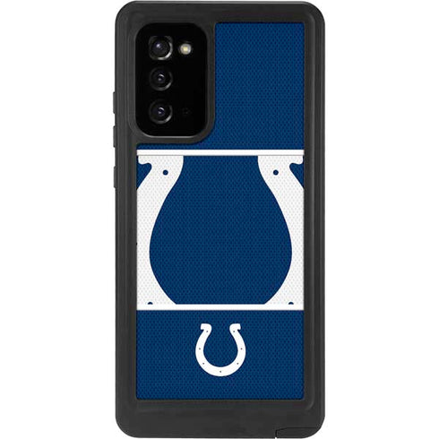 NFL Indianapolis Colts Zone Block Galaxy Note20 5G Waterproof Case
