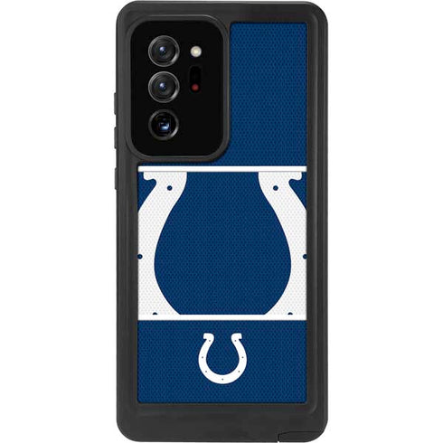 NFL Indianapolis Colts Zone Block Galaxy Note20 Ultra 5G Waterproof Case