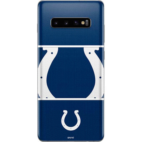 NFL Indianapolis Colts Zone Block Galaxy S10 Plus Skin