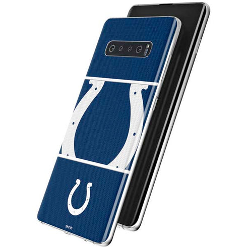 NFL Indianapolis Colts Zone Block Galaxy S10 Plus Skin
