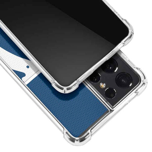 NFL Indianapolis Colts Zone Block Galaxy S21 Ultra 5G Clear Case