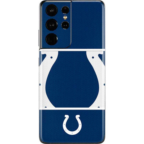 NFL Indianapolis Colts Zone Block Galaxy S21 Ultra 5G Skin