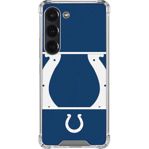 NFL Indianapolis Colts Zone Block Galaxy S23 Clear Case
